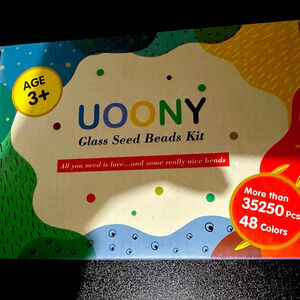 NWT Bead Kit for Bracelet Making - 48 colors, 35k pieces‎